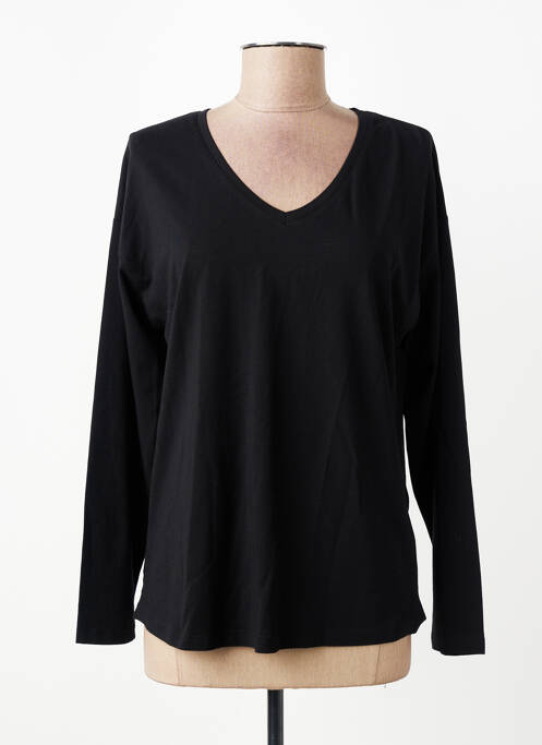 Tricou mâneci lungi mâneci lungi negru B.YOUNG femme