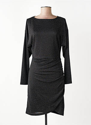 Rochie scurtă mâneci lungi mâneci lungi negru B.YOUNG femeie