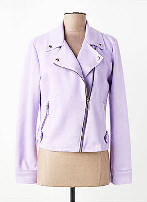 Jachete casual guler tip costum violet NEW COLLECTION femeie