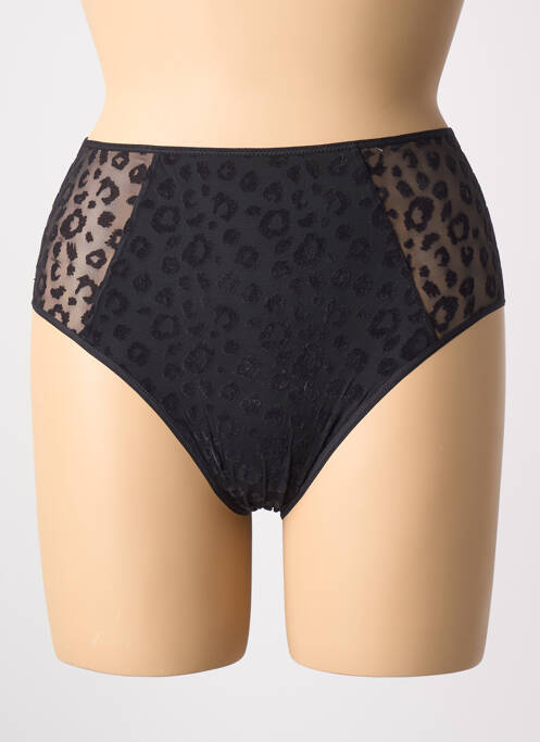 Chilot cu talie înaltă țesătură tulle negru CHANTELLE femme