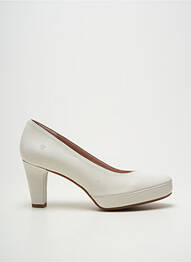 Pantofi cu toc toc cui. toc de 7 la 9 cm alb FLUCHOS femme
