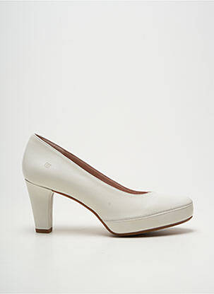 Pantofi cu toc toc cui. toc de 7 la 9 cm alb FLUCHOS femme