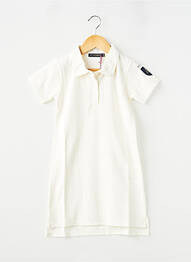 Rochie midi mâneci scurte mâneci scurte alb ET D'EMIE fille