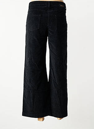 Pantalon 7/8 talie înaltă talie înaltă negru PAKO LITTO femeie