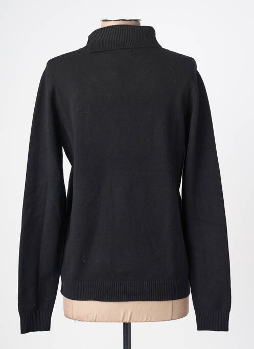 Pulover cu guler înalt croială cambrată mâneci lungi negru MOLLY BRACKEN femme