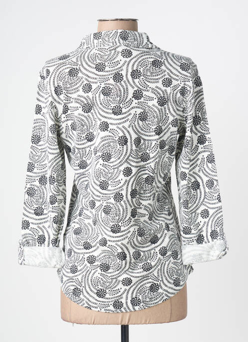 Cămașă croială cambrată mâneci 3/4 negru WHITE STUFF femme