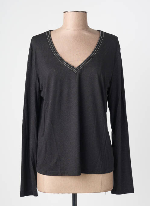 Tricou mâneci lungi mâneci lungi negru MOLLY BRACKEN femme
