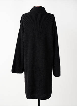 Rochie pulover strânsă pe partea de jos mâneci lungi negru LA FEE MARABOUTEE femeie