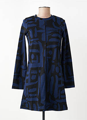 Rochie scurtă mâneci lungi mâneci lungi albastru LA FEE MARABOUTEE femeie