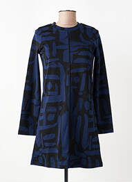 Rochie scurtă mâneci lungi mâneci lungi albastru LA FEE MARABOUTEE femme