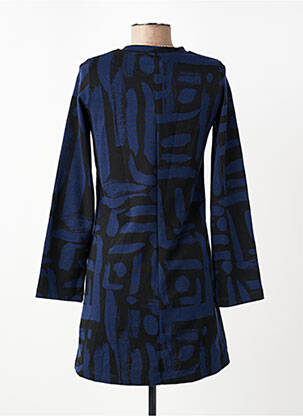 Rochie scurtă mâneci lungi mâneci lungi albastru LA FEE MARABOUTEE femeie