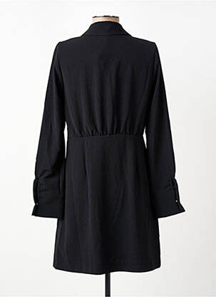 Rochie scurtă croială fluidă mâneci lungi negru LA FEE MARABOUTEE femeie