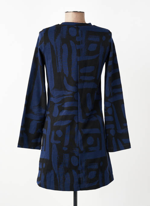 Rochie scurtă mâneci lungi mâneci lungi albastru LA FEE MARABOUTEE femme