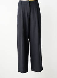 Pantalon chino închidere cu fermoar sub clapetă cu cârlig mărime normală negru MOLLY BRACKEN femme