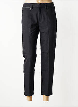 Pantalon 7/8 elasticitate mărime normală negru FREEMAN T.PORTER femeie