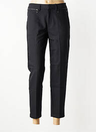 Pantalon 7/8 elasticitate mărime normală negru FREEMAN T.PORTER femme
