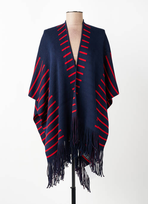 Poncho albastru ET D'EMIE femme