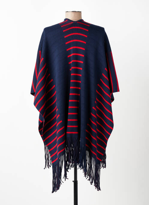 Poncho albastru ET D'EMIE femme
