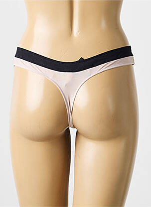 Tanga tulle transparent negru MARIE JO femeie
