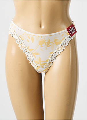 Tanga elasticitate galben MARIE JO femeie