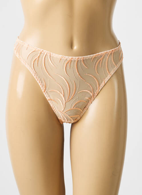 Șnur broderie portocaliu BARBARA femme