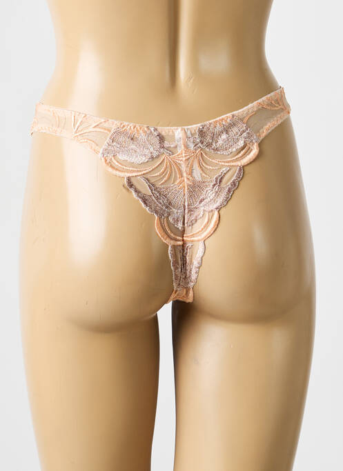 Șnur broderie portocaliu BARBARA femme