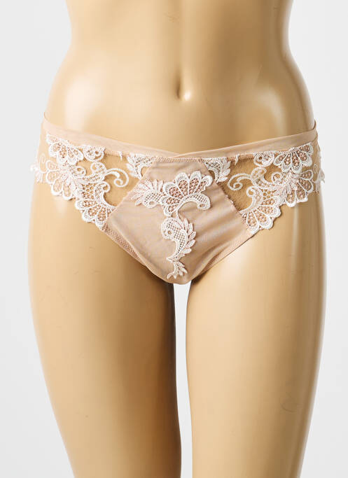 Tanga tulle transparent piele LISE CHARMEL femme