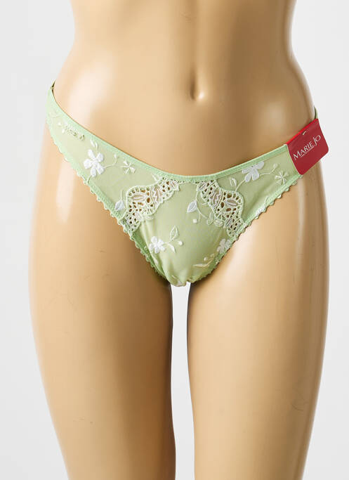 Șnur broderie verde MARIE JO femme