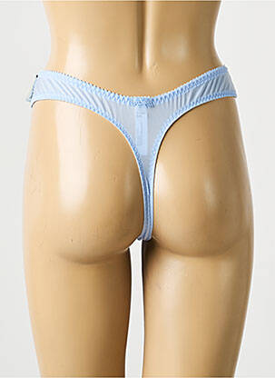 Tanga tulle transparent albastru PRIMADONNA femeie