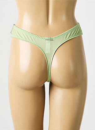 Tanga tulle transparent verde PRIMADONNA femeie