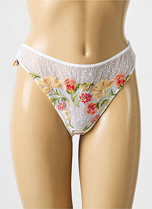 Tanga broderie alb LISE CHARMEL femeie