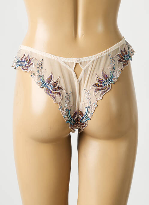 Tanga tanga bej LOUISA BRACQ femme