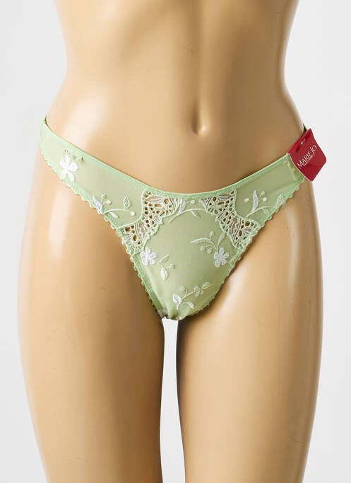 Șnur broderie verde MARIE JO femme