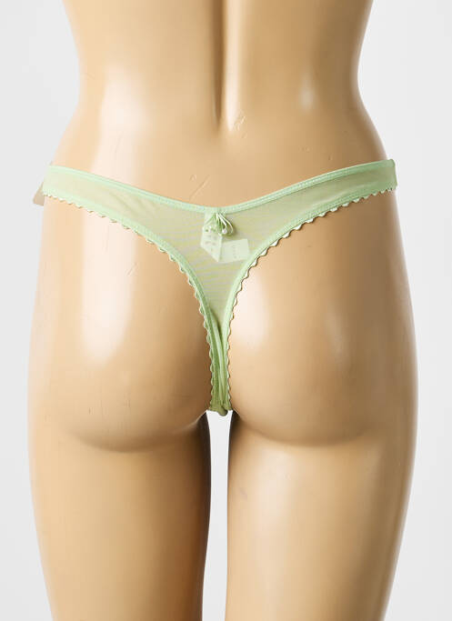 Șnur broderie verde MARIE JO femme