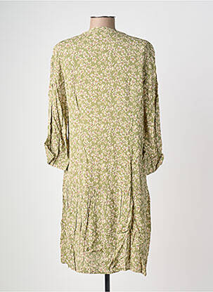 Rochie scurtă mâneci lungi mâneci lungi verde POMODORO femeie