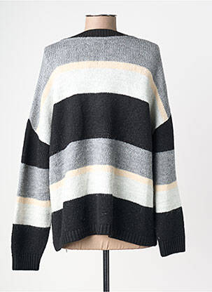 Pulover guler în v mâneci lungi negru DRESS ADDICT femeie