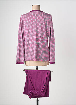 Pijama țesătură jerseu violet IMPETUS femeie
