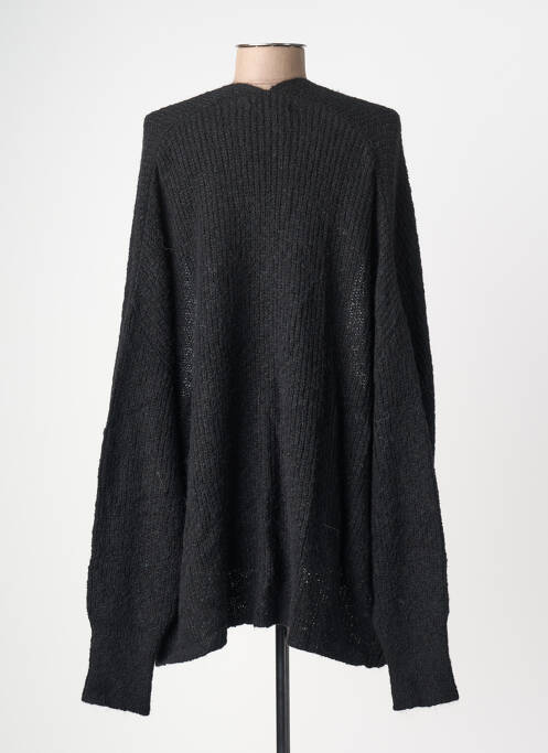 Vestă cu mâneci lungi elasticitate negru DRESS ADDICT femme