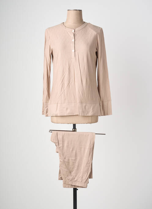 Pijama țesătură jerseu maro IMPETUS femme