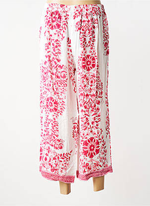Pantalon trei sferturi buzunare roz POMODORO femeie
