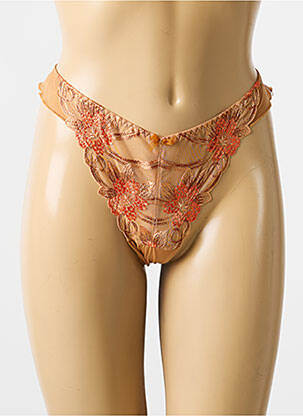 Tanga elasticitate portocalie BARBARA femeie