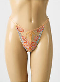 Tanga elasticitate portocaliu BARBARA femme