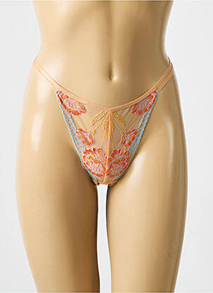 Tanga elasticitate portocaliu BARBARA femme