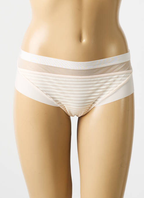 Chilot efect material satinat bej MARIE JO femme