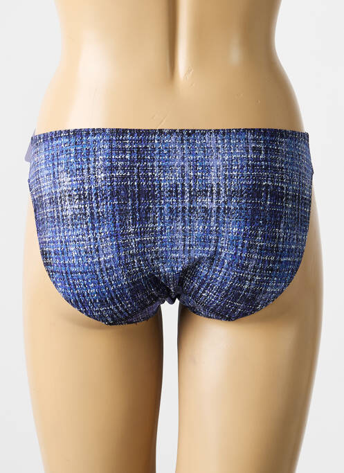 Chilot efect material satinat albastru PRIMADONNA femme