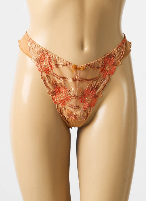 Tanga elasticitate portocaliu BARBARA femme