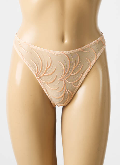 Tanga elasticitate portocaliu BARBARA femme