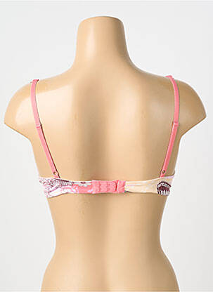 Sutien efect material satinat top sutien modelat roz SIMONE PERELE femeie