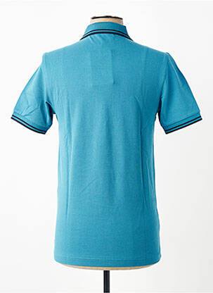 Polo elasticitate mâneci scurte albastru FRED PERRY bărbat