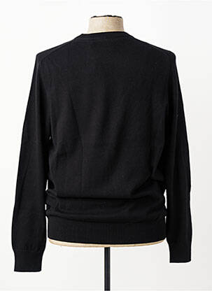 Pulover elasticitate mâneci lungi negru LYLE & SCOTT bărbat